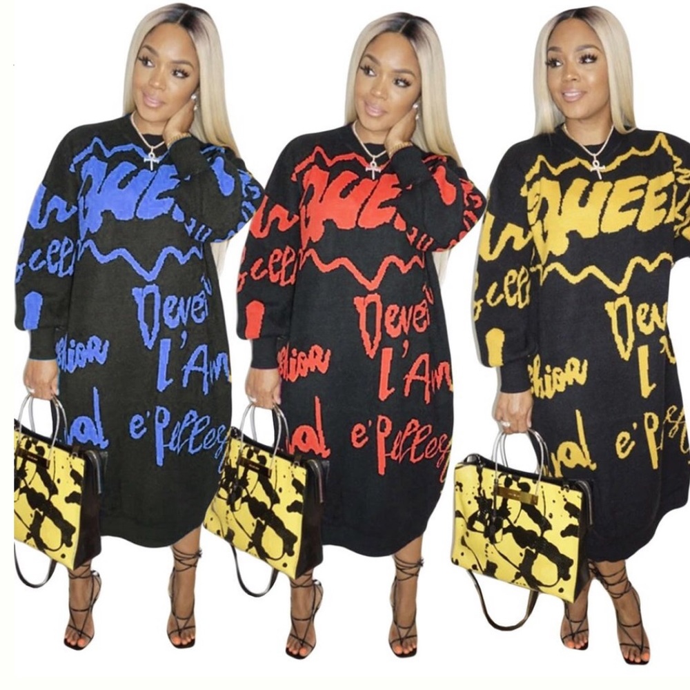 Graffiti Dress
